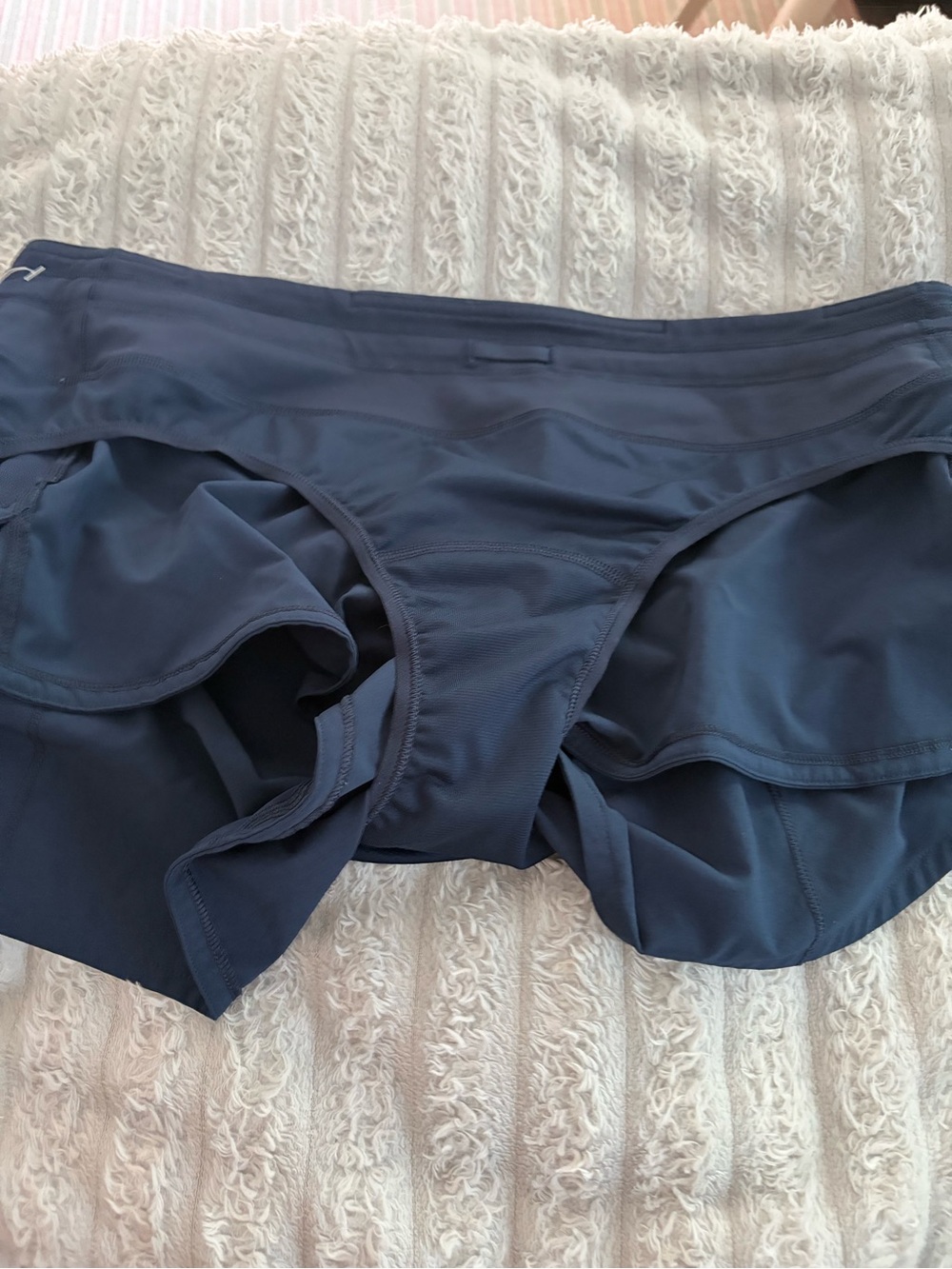 Lululemon Navy Speed Up Low-Rise Lined Short 2.5" — 10 - Picture 5 of 10